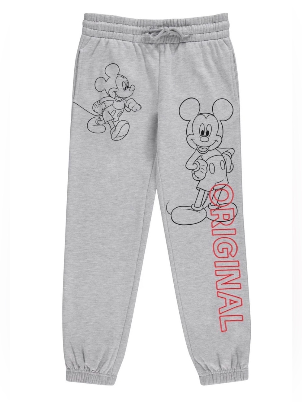 Disney Mickey Mouse and Friends Varsity Athletic Jogger Sweatpants! Size XS.